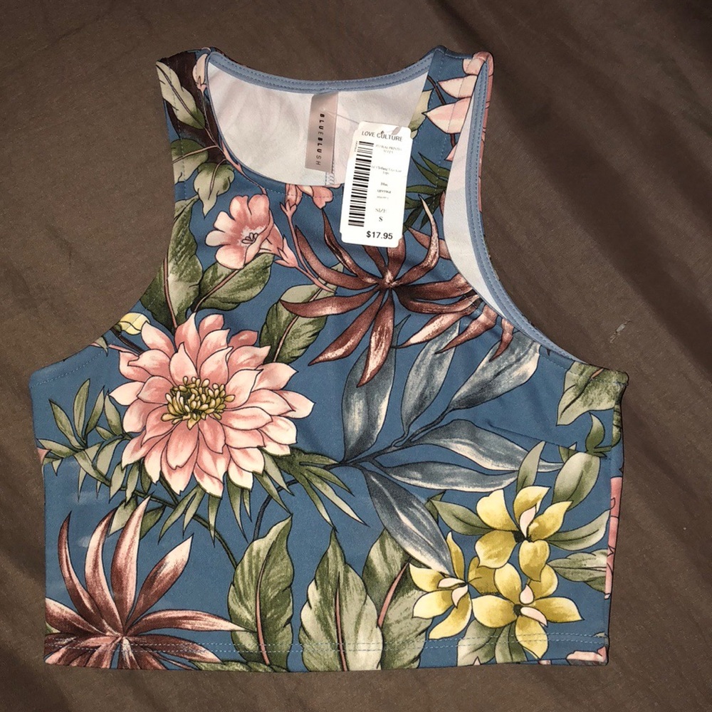 Floral Crop Top | love culture